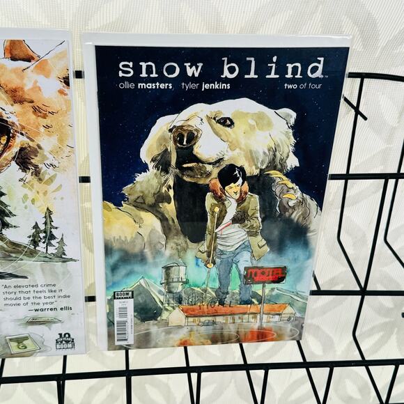 Snow Blind #1-4 1st Prints Ollie Masters Tyler Jenkins Boom! Studios 2015 - Picture 2 of 16